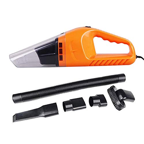 STHfficial Car Vacuum Cleaner for Car Portable Vacuum Cleaner Handheld 12V 120W Mini Car Vacuum Cleaner AutoOrange