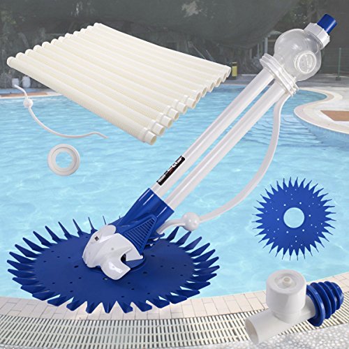 Sds Automatic Inground Above Ground Swimming Pool Cleaner Vacuum Hose Climb Wall
