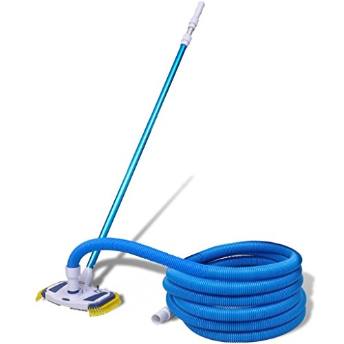 K Top Deal Swimming Pool Spa Vacuum Cleaning Set Telescopic Pole Brush Head w33 ft Hose