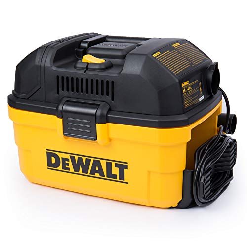 DeWALT Portable 4 gallon WetDry Vaccum Yellow