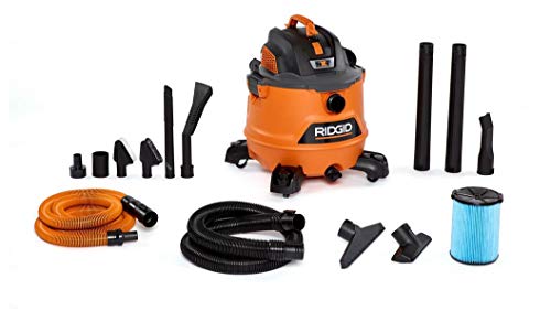 RIDGID 14-Gal 60 Peak HP WetDry Vac with Auto Detailing Kit