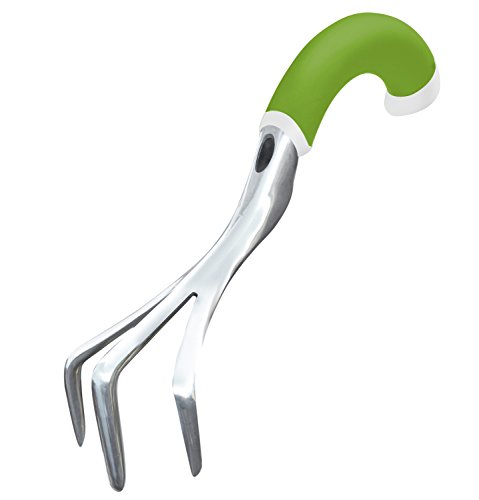 Radius Garden 10302 Ergonomic Aluminum Hand Cultivator Green