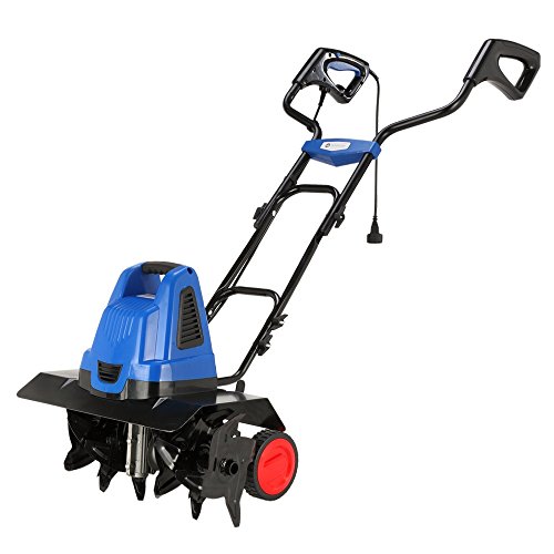 Homegear 9 Amp Corded Electric Garden Tiller  Lawn Cultivator  Rototillers