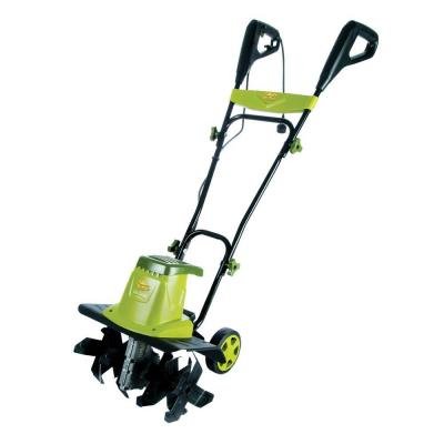 Sun Joe 135-Amp 16 inch Electric TillerCultivator with 55 inch Wheels and Foldable handle