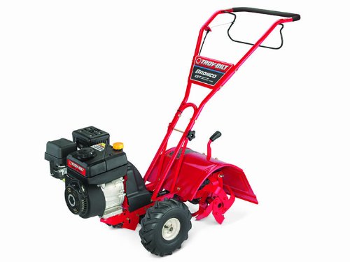 Troy-bilt Bronco 208cc Powermore Counter Rotating Gas Powered Rear Tine Tiller