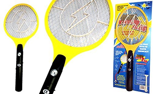 BugKwikZap TM Bug Zapper Electric Fly Swatter  Model - Standard  Standard Quality  2300 Volts  2 AA Batteries  Light  1PK