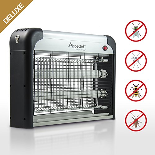 Deluxe Model-Aspectek 20W Electronic Bug Zapper Insect Killer for Residential Commercial