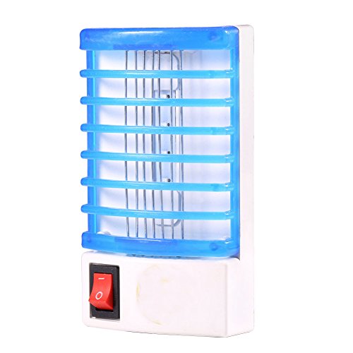 Lightkee LED Socket Electric Mosquito Fly Bug Insect Trap Lamp Killer Zapper 110V US Plug