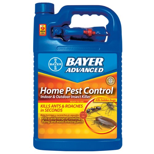 Bayer Advanced 502795 Home Pest Control Indoor and Outdoor Insect Killer Ready-To-Use 1-Gallon