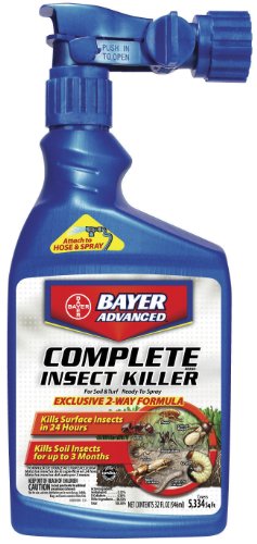 Bayer Advanced 700280 Complete Insect Killer for Soil and Turf Ready-To-Spray 32-Ounce