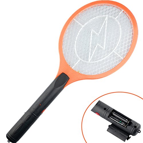 3cworld Electric Bug Zapperinsect Swatter For Indoor And Outdoor Use orange