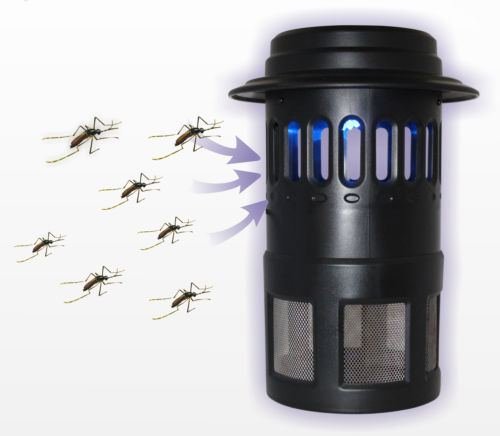 Electrical LED Mosquito Killer Fly Bug Insect Pest Control Trap zapper with Fan