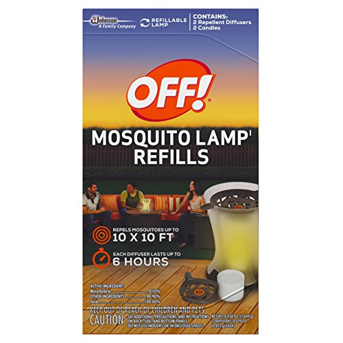 S C Johnson Wax 76086 Off Mosquito Lamp Refill, 2-pack