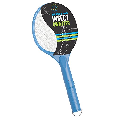 Bug Zapper Fly Swatter Racket - Outdoor Electric Insect Bee Wasp Mosquito Fly Gnat And Stinger Bug Killer