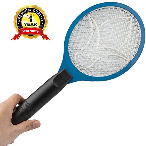 upgrade Version Itemporia&reg Electric Bug Zapper Fly Swatter Zap Mosquito Zapper W Protective Grid And Activating