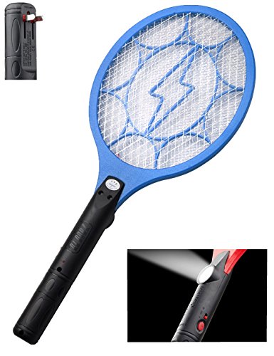 3cworld Electric Bug Zapperinsect Swatter For Indoor And Outdoor Use blue - Black