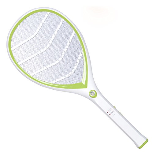 Lohome&reg Electric Bug Zapper Mosquito Racket Handheld Rechargeable Electric Bug Zapper Fly Swatter Zap Mosquito