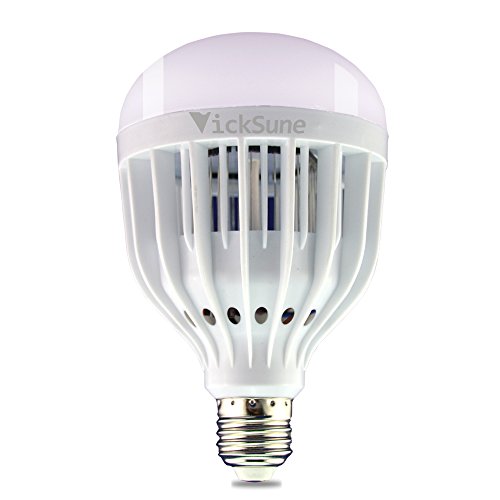 Vicksune Mosquito Killer Bulb Mosquito Killer Lamp Pest Control Bug Zapper Mosquito Repellent Trap 3 Modes Light for Killing Insects IndoorOutdoor LightingCleaning Brush Included