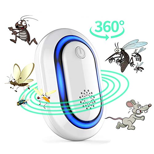 YL-light Energy-Saving ultrasonic Mosquito Repellent Bionic Wave Mosquito Repellent Repeller Insect Repeller Home Garden Supermarket Warehouse Restaurant