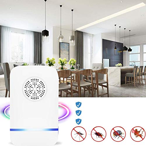 Youandmes Household Ultrasonic Mosquito RepellentMulti-Function Mice Pest RepellerUS Plug