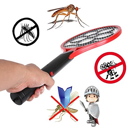Allegro Huyer Fly Swatter Electric 1 pcs Electric Mosquito Swatter Anti Mosquito Fly Repellent Bug Insect Repeller Home Garden Handheld Pest Rejecting Racket