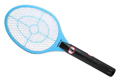 Linbos Lightweight Fly Swatter Indoor Outdoor Swipe Zap Electric Racket Swapper Battery Powered Pest Control Swap