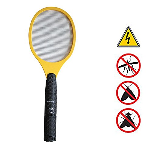 Hot Electric Mosquito Racket Outdoor Fly Zapper Electronic Mosquito Killer Racket Bug Zapper Mosquito Swatter