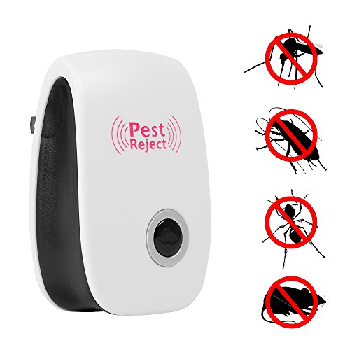 Lt&amppk Pest Control Ultrasonic Repellent -electronic Plug -in Repeller For Insects- Best Repellent For Cockroach
