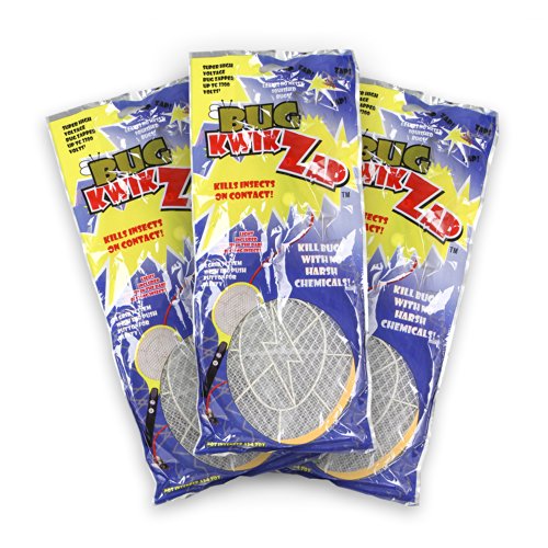 30pk Bugkwikzap Heavy Duty Extra Large Mosquitos Gnat Fly Wasp Killer Racket