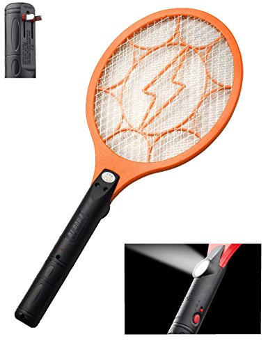 3cworld Electric Bug Zapper/insect Swatter For Indoor And Outdoor Use (orange - Black)