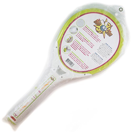 Electric Bug Zapper / Swatter - Best For Mosquito, Fly, And Home Indoor / Outdoor Insect Pest Control - Tennis