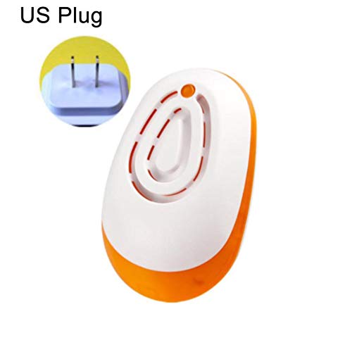 Shentesel Electronic Ultrasonic Safe Mosquito Repellent Home Insect Mice Fly Repeller - US Plug Random Color