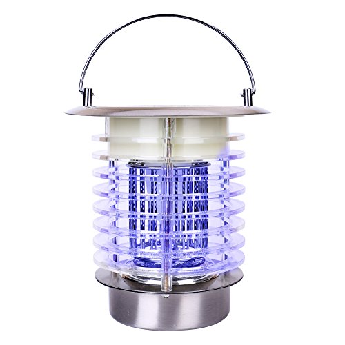 Acrato Mosquito Lamp Led Solar Mosquito Killer With Charger Outdoor Indoor Mosquito Repellent Mosquito Trap Zapper