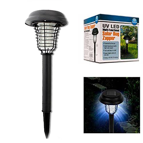 Banwen Solar LED Path lights Mosquito Repeller UV Bug Zapper Solar Lights