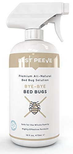 Bye-Bye Bed Bugs - Powerful Natural Bedbug Killer Spray - Home Defense Treatment - Eco-friendly and Safe for the Family 16 oz