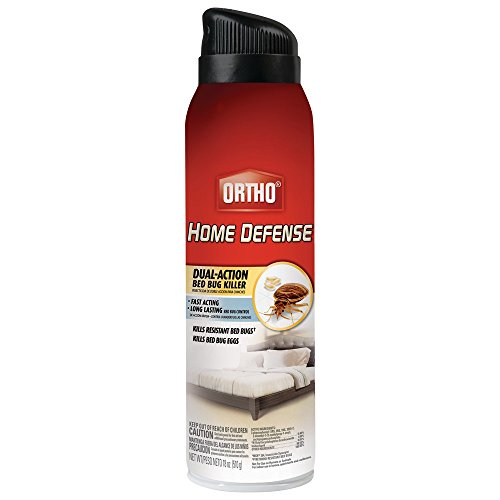 Ortho Home Defense Dual-action Bed Bug Killer Aerosol Spray 18-ounce kills Bed Bugs Fleas Dust Mitesamp Stink