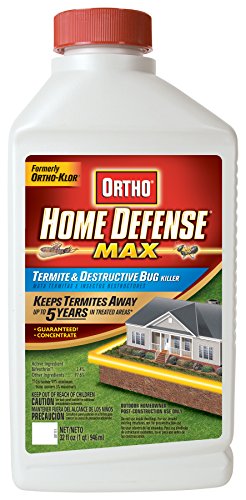 Ortho Home Defense MAX Termite and Destructive Bug Killer Concentrate 32-Ounce Not Sold in MA NY RI