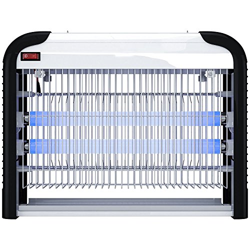 PestZillaâ„¢ Robust UV Electronic Bug Zapper - 20 Watts Large-area Protection - Up to 6000 Sq Feet  For Indoor Use - Kills Flies Mosquitoes Insects Etc - Enjoy an Insect Free Environment