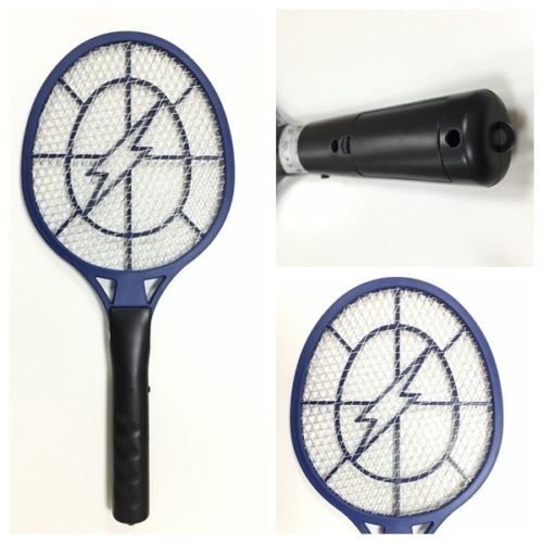 New Mosquito Swatter Portable Electric Bug Insect Fly Mosquito Zapper Bug Killer