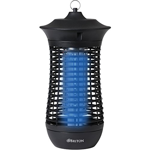Bug Zapper - 18 Watt Electronic Mosquito Killer And Repeller With Uv Light Freestanding Or Hanging Abs Fire