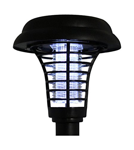 Bluedot Trading Led Solar Pathway Lightsamp Uv Light Bug Zapper In One set Of 4