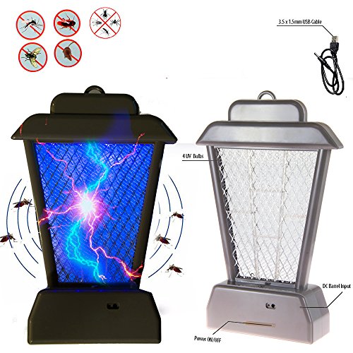 New Insect Controller Mosquito Bug Zapper Uv Light Fly Pest Bug Trap Lamp Killer