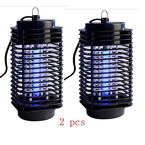 2 X Electric Mosquito Fly Bug Insect Zapper Killer Trap Lamp 110v Stinger Pest