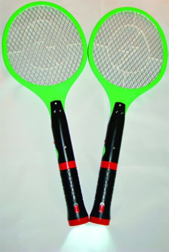 Bug Zapper Rechargeable Cordless Fly Swatter 3 Layer Netting Does Not Allow To Pass Insects With High Voltage