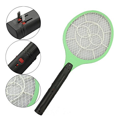 Topyart Cordless Rechargeable Bug Zapper Mosquito Insect Electric Fly Swatter Racket