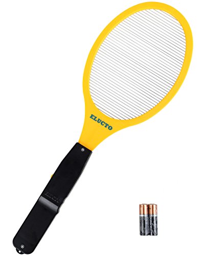 Elucto Electric Bug Zapper Fly Swatter Zap Mosquito Best For Indoor And Outdoor Pest Controlaa Batteries Included