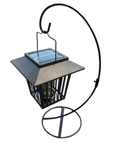 Solar MosquitoInsect Zapper Lantern with Table Stand