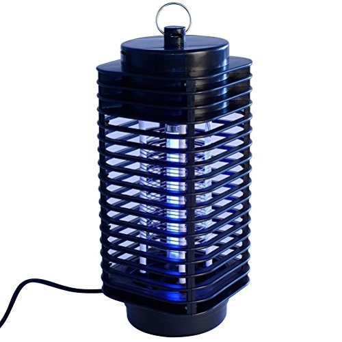 Tinksky Electronic Indoor Insect Killer Bug Zapper Fly Zapper Mosquitto Killer With Trap LampH31 110V Black