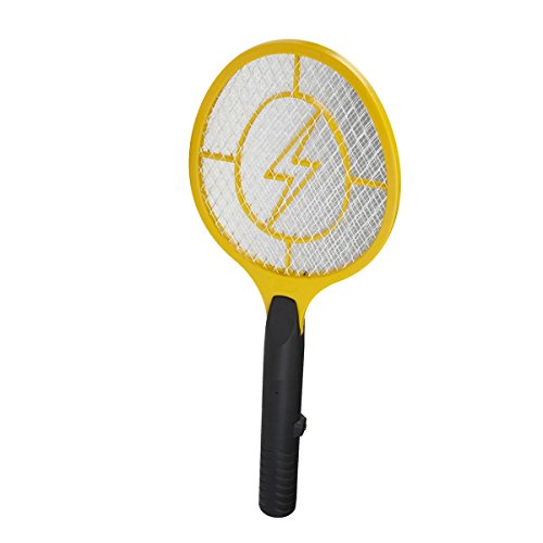 Buzzkiller Electronic Fly Insect Bug Mosquito Swatter Zapper Killer Indoor Outdoor Handheld Portable Racket Trap