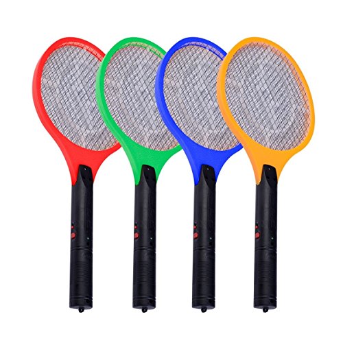 Generic YZ_712658YZ_7 FLY SWATTER RACKET ECTRIC LARGE MOSQUITO BUG KET LA color random SQUIT 20X814ELECTRIC INSEC INSECT ZAPPER YZ_US7_160510_3363